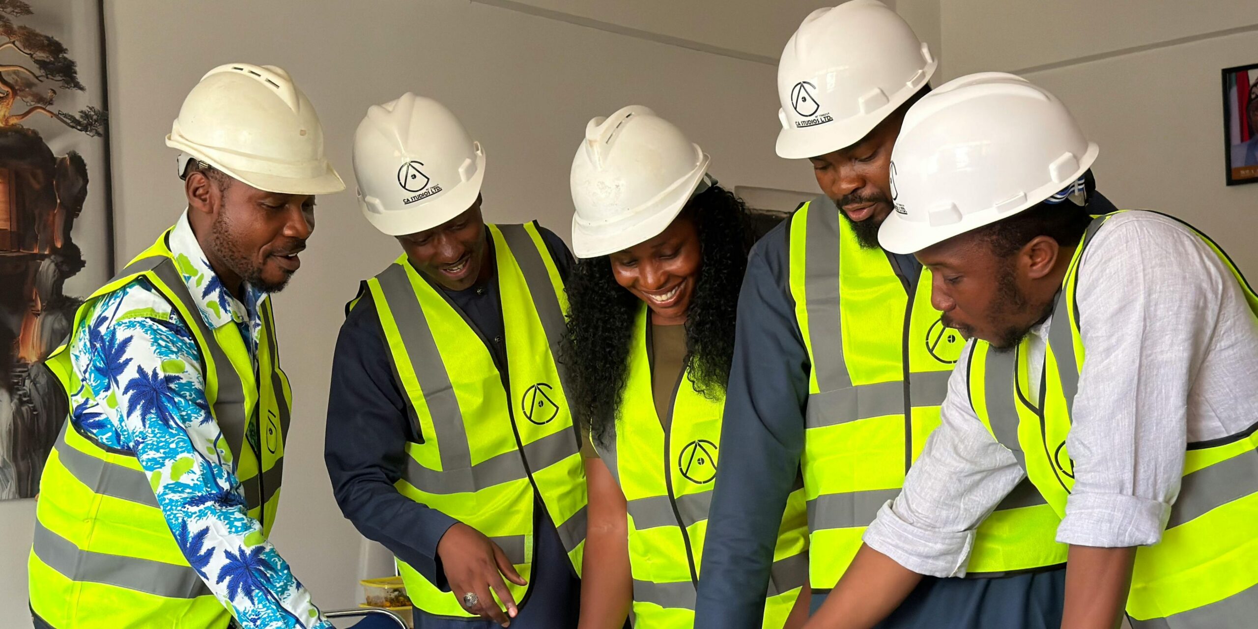 Engineers on site